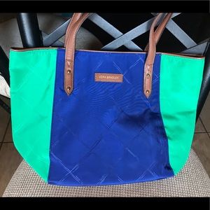 Vera Bradley Preppy Poly small Ella tote